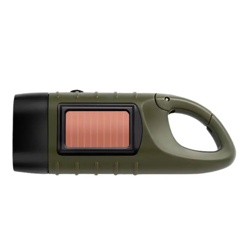 Lampe torche dynamo solaire portable