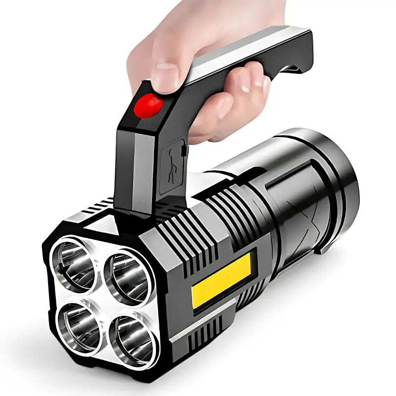 Lampe torche led rechargeable puissante longue