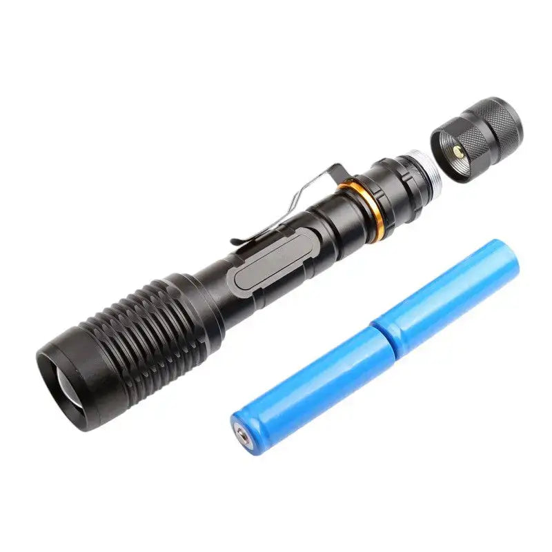 Lampe torche led ultra puissante rechargeable