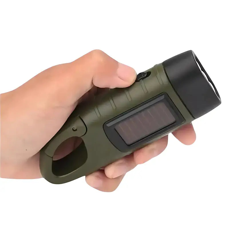 Lampe torche manivelle survie urgence