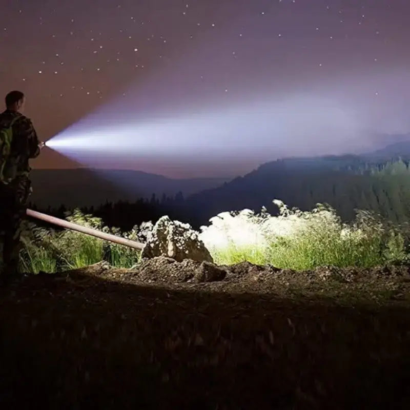 Lampe torche puissante sécurité robuste