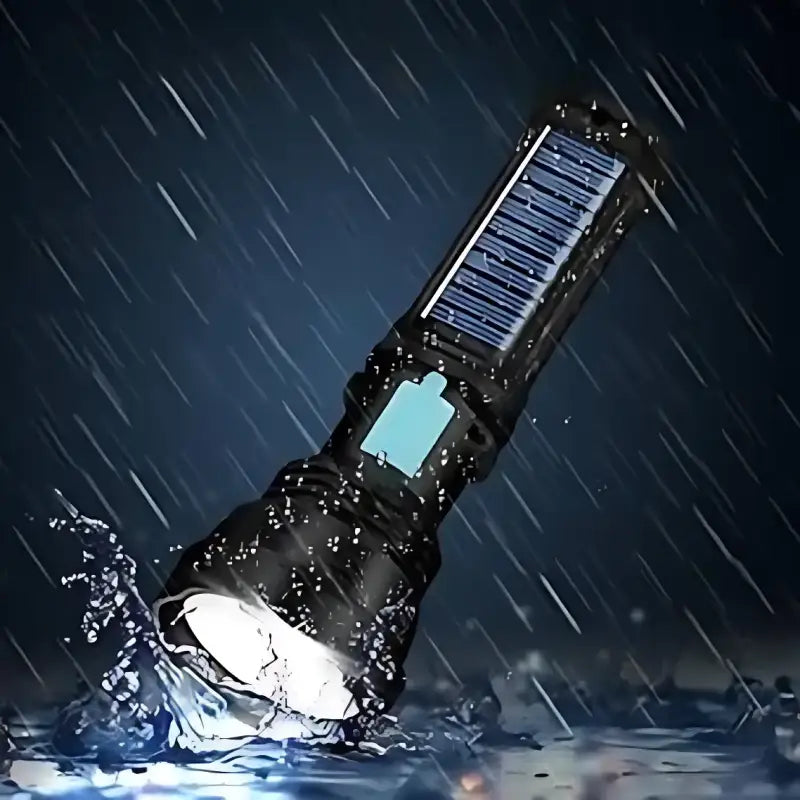 Lampe torche solaire rechargeable 5w
