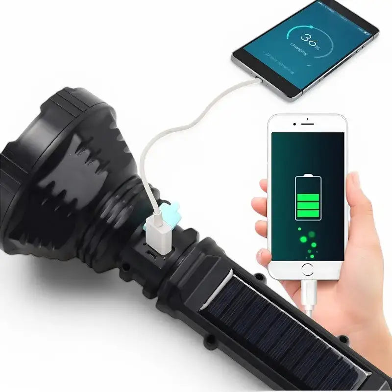 Lampe torche solaire rechargeable 5w