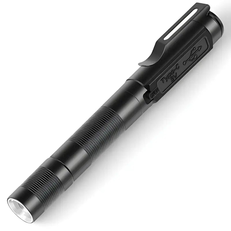 Lampe torche stylo rechargeable compacte