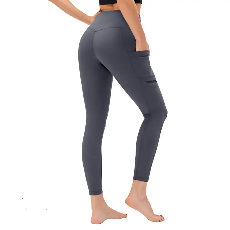 Legging randonnée femme poche zippée stretch