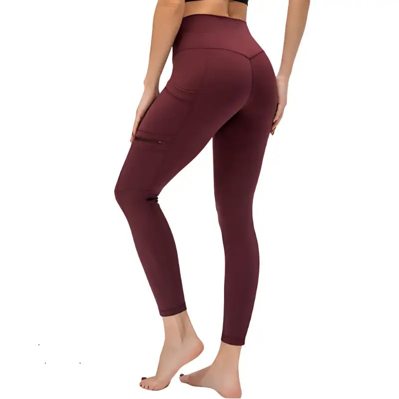 Legging randonnée femme poche zippée stretch