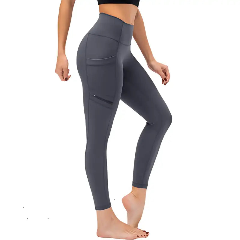Legging randonnée femme poche zippée stretch