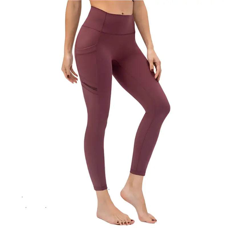 Legging randonnée femme poche zippée stretch