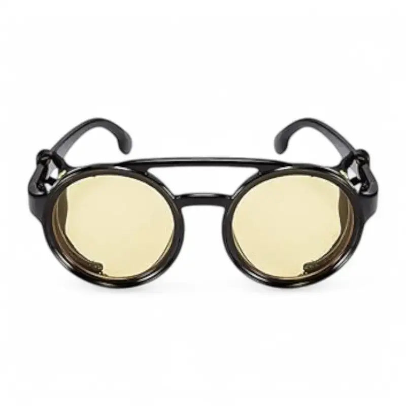 Lunettes randonnée rondes coques latérales uv400