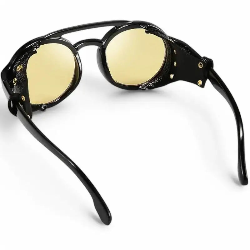 Lunettes randonnée rondes coques latérales uv400