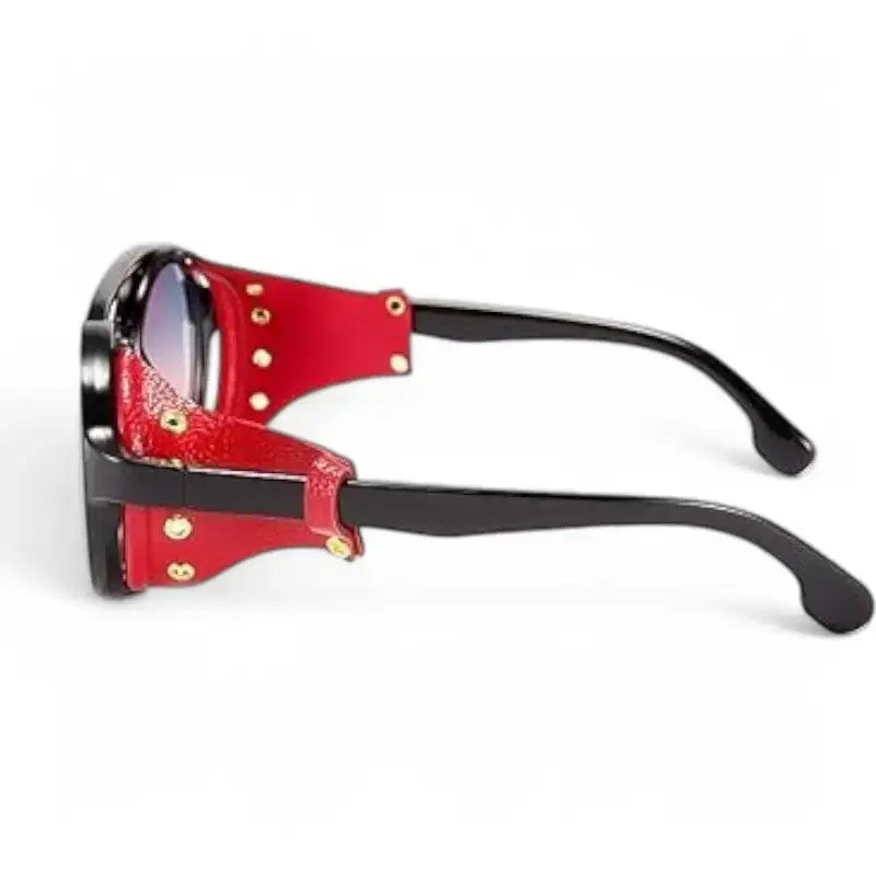 Lunettes randonnée rondes coques latérales uv400