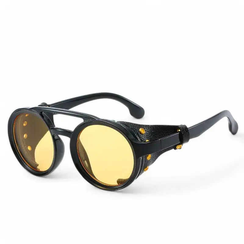 Lunettes randonnée rondes coques latérales uv400