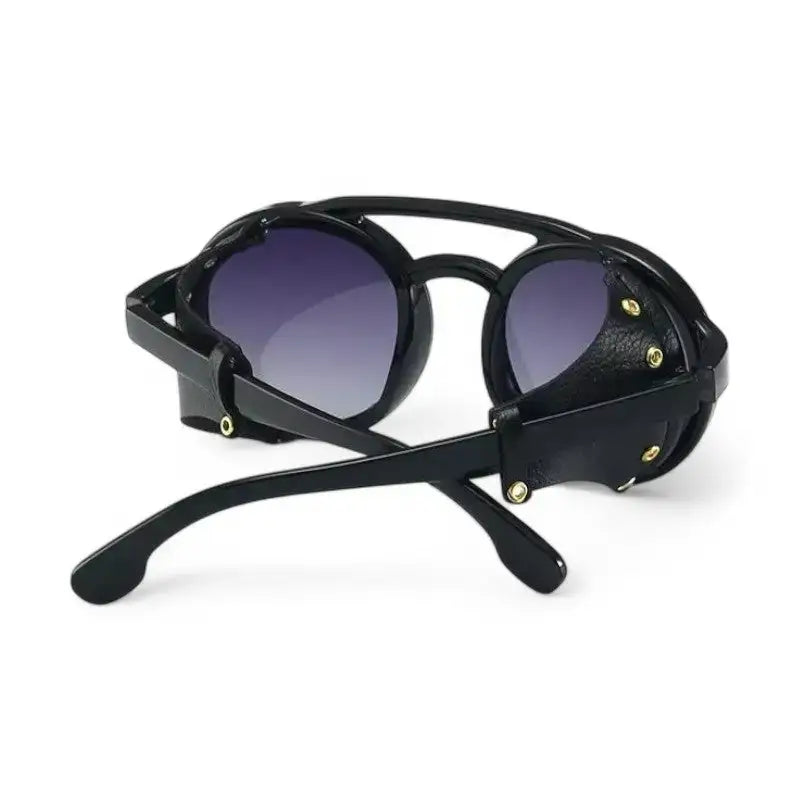 Lunettes randonnée rondes coques latérales uv400