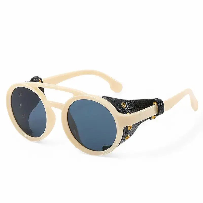Lunettes randonnée rondes coques latérales uv400