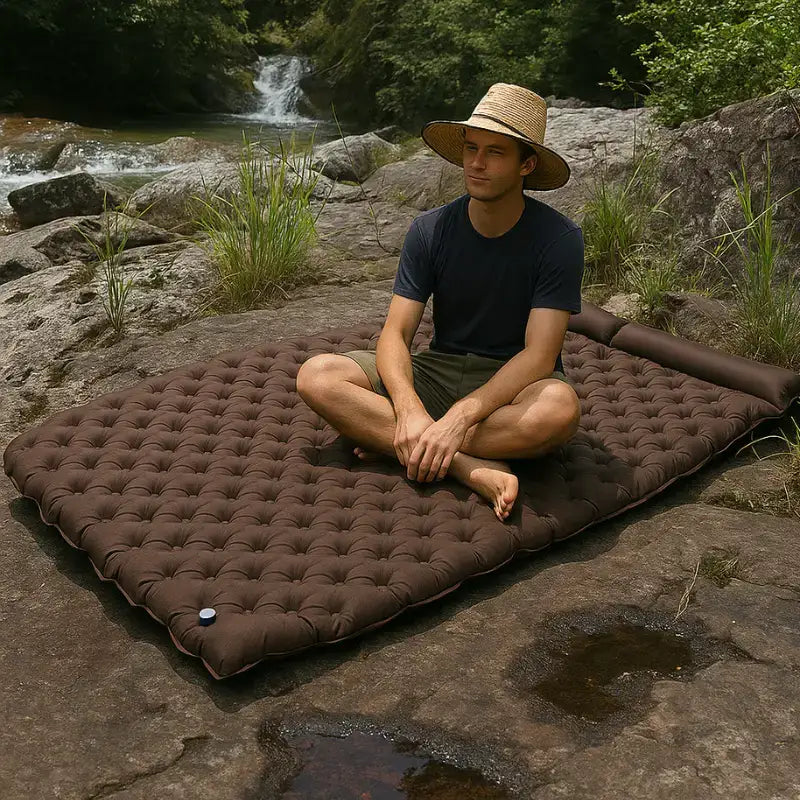 Matelas 2 place autogonflant
