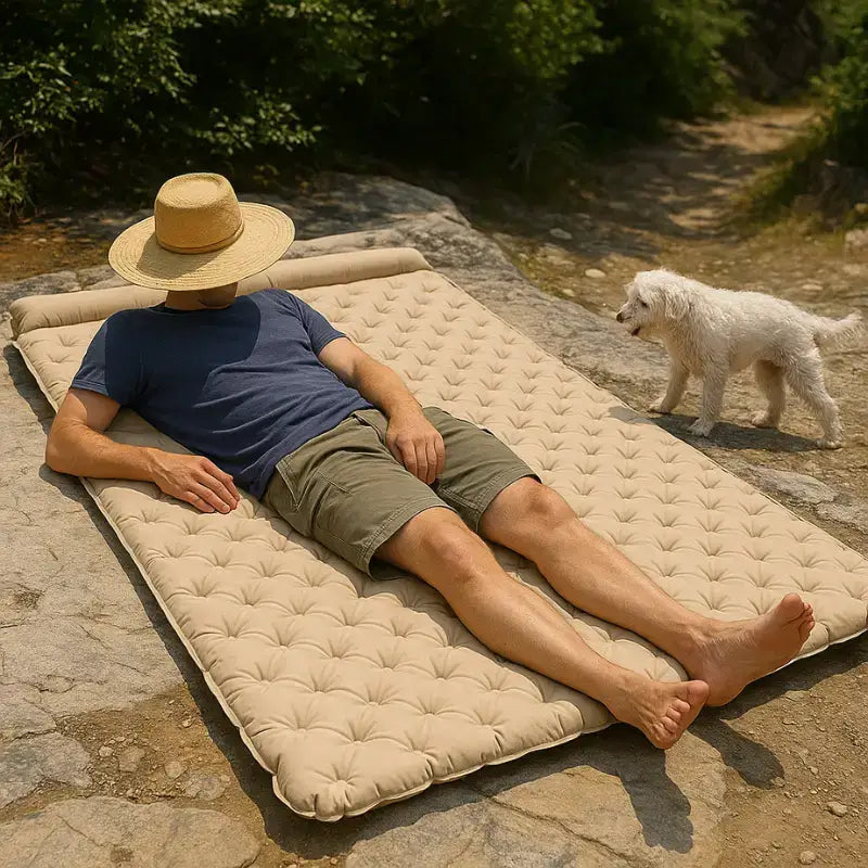 Matelas 2 place autogonflant