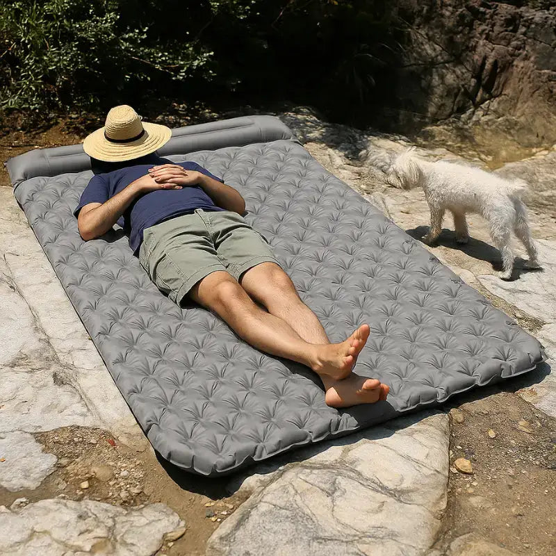 Matelas 2 place autogonflant