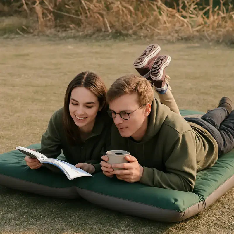 Matelas autogonflable 2 places 5cm