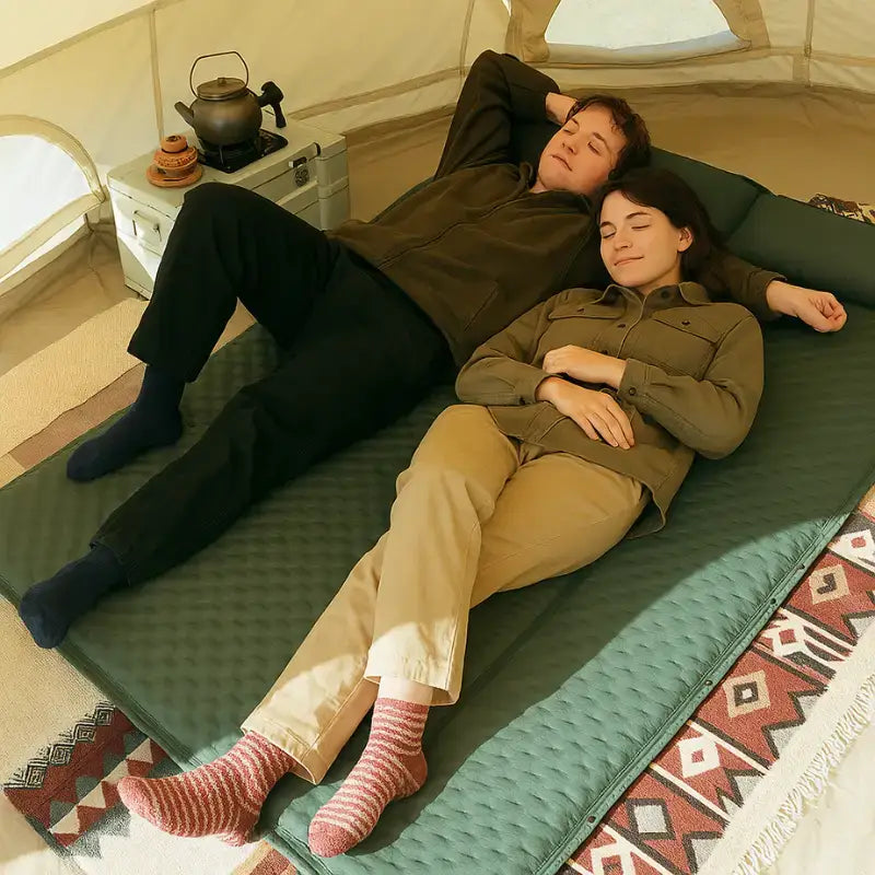 Matelas autogonflable 2 places 5cm