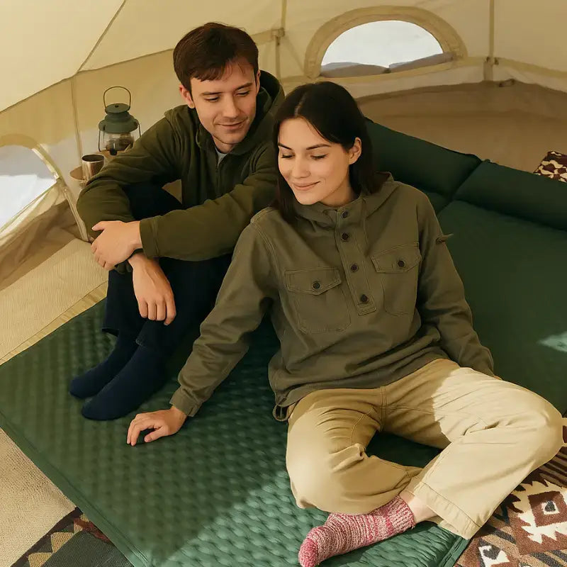 Matelas autogonflable 2 places 5cm