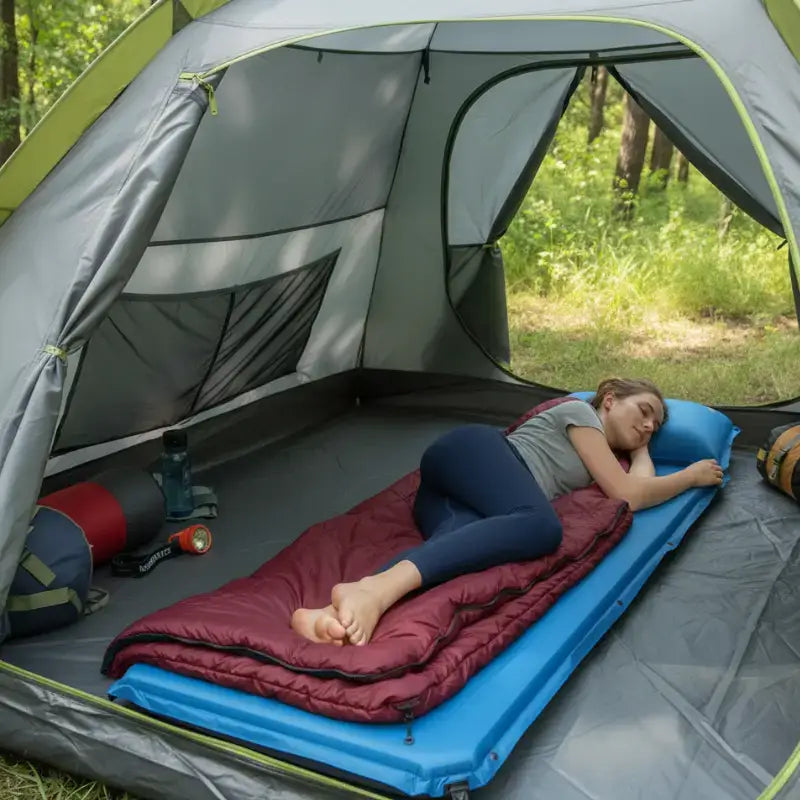 Matelas autogonflant 1 personne 192x67x3,5cm