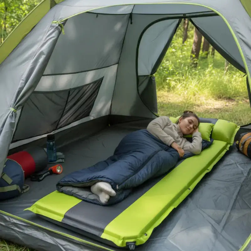 Matelas autogonflant 1 personne 192x67x3,5cm