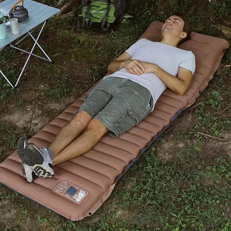 Matelas autogonflant 10cm 1 personne