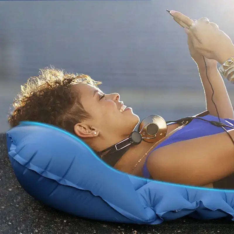 Matelas autogonflant ergonomique camping