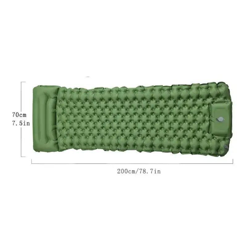 Matelas autogonflant ergonomique camping