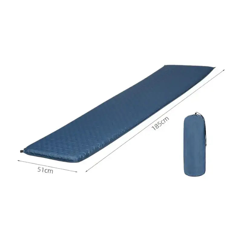 Matelas autogonflant spacieux 185x51x5 couleur bleu