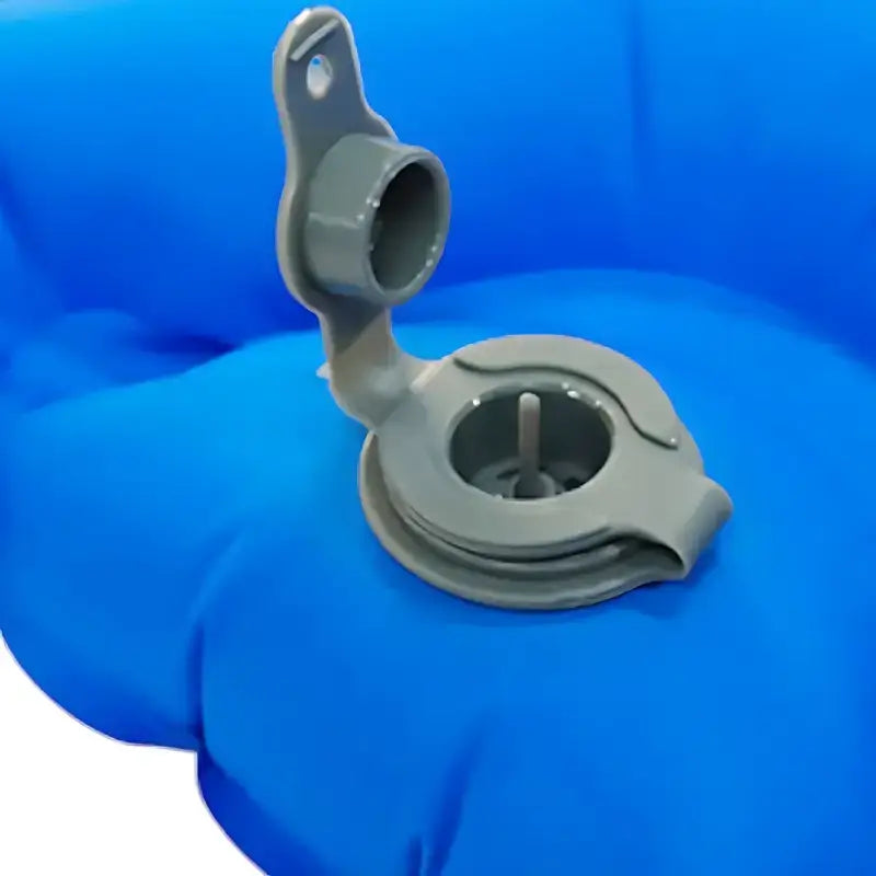 Matelas camping gonflable système pied