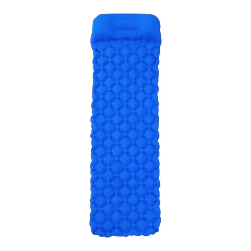 Matelas camping gonflable système pied