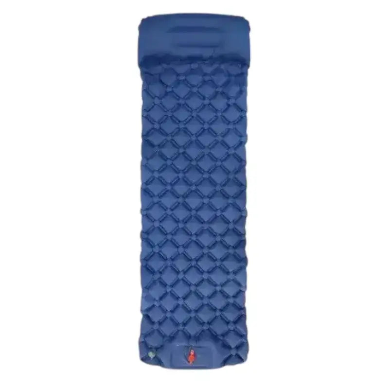Matelas camping gonflable système pied