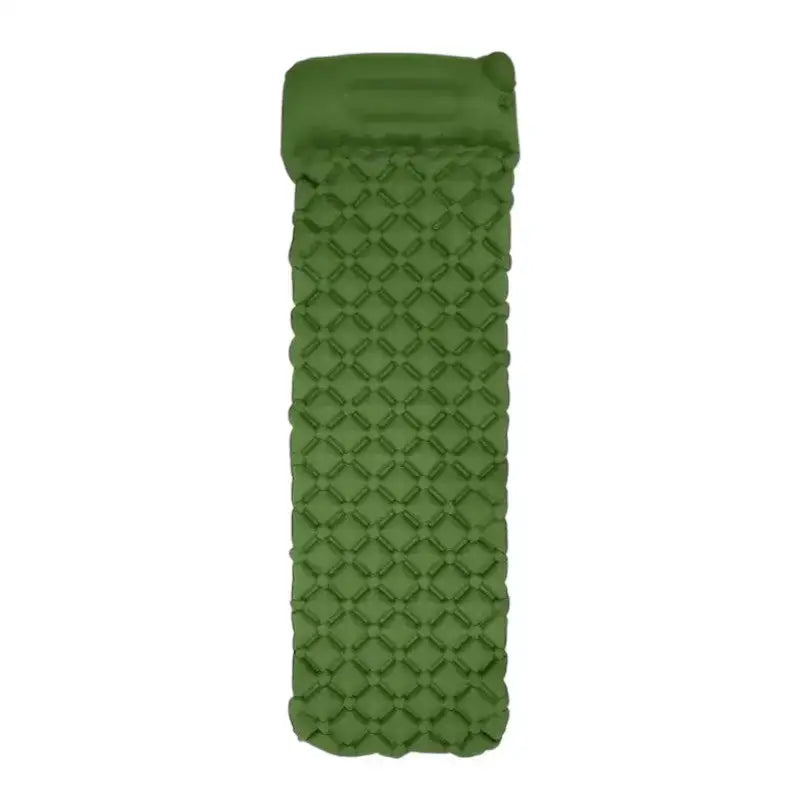 Matelas camping gonflable système pied