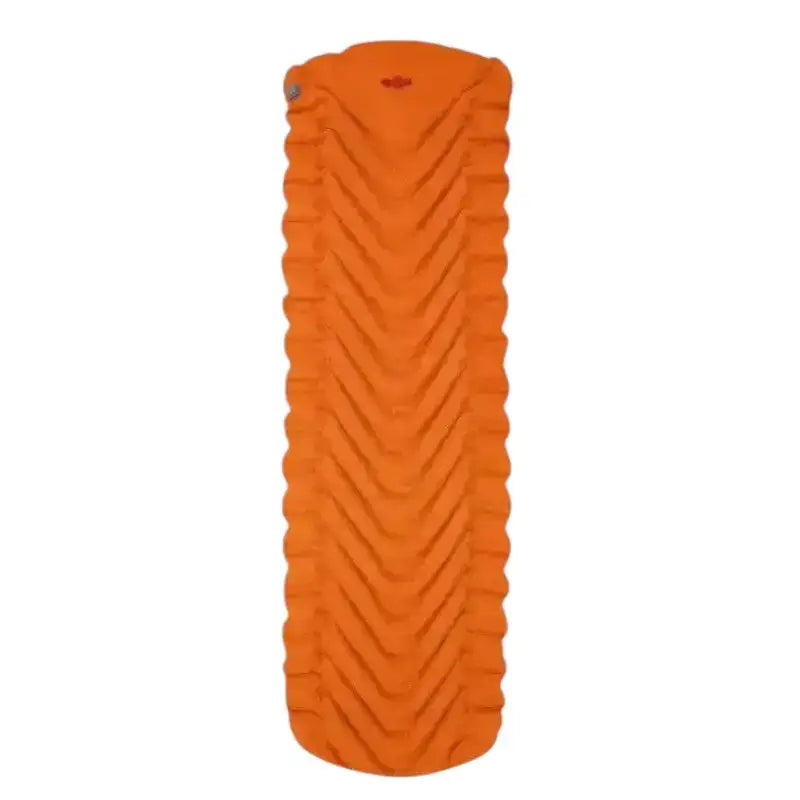 Matelas camping gonflable système pied