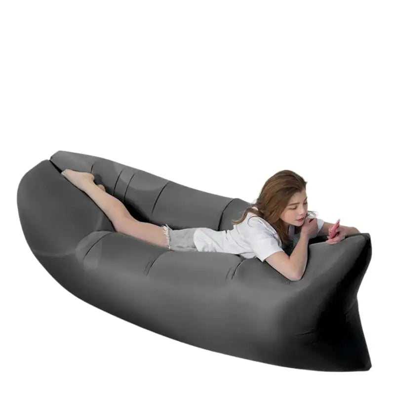 Matelas gonflable air lounger toile parachute