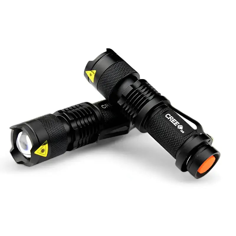 Mini lampe torche led rechargeable zoom