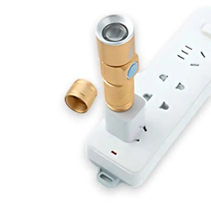 Mini lampe torche rechargeable usb compacte