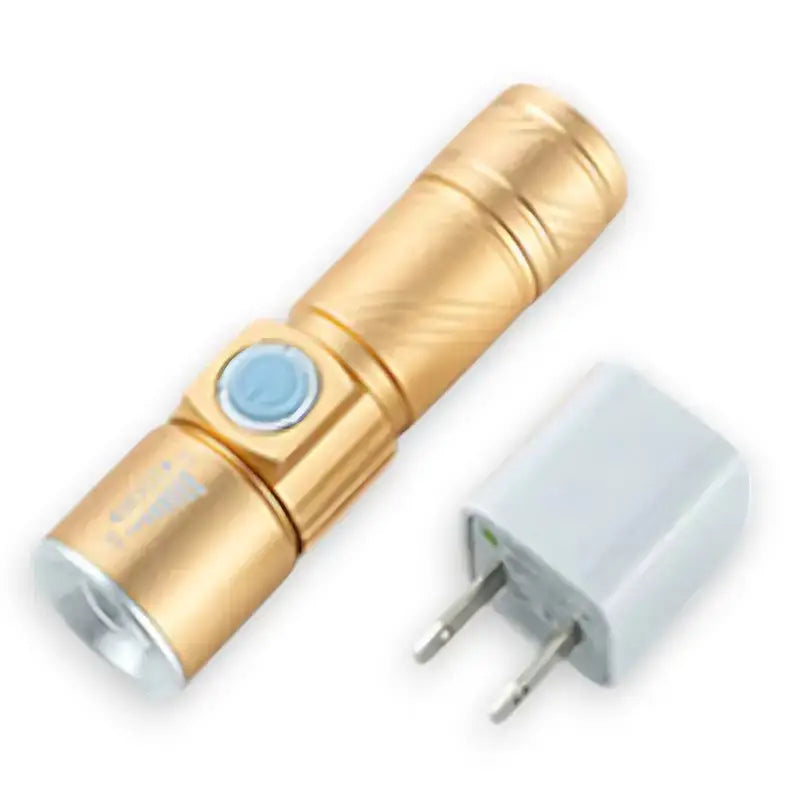 Mini lampe torche rechargeable usb compacte