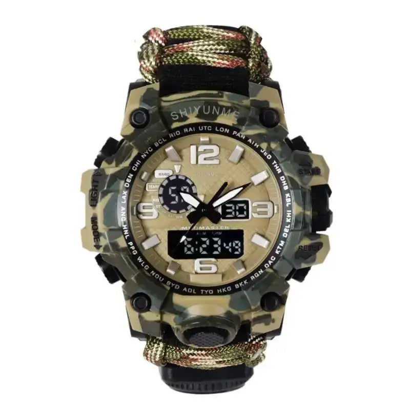 Montre militaire boussole multifonction sport
