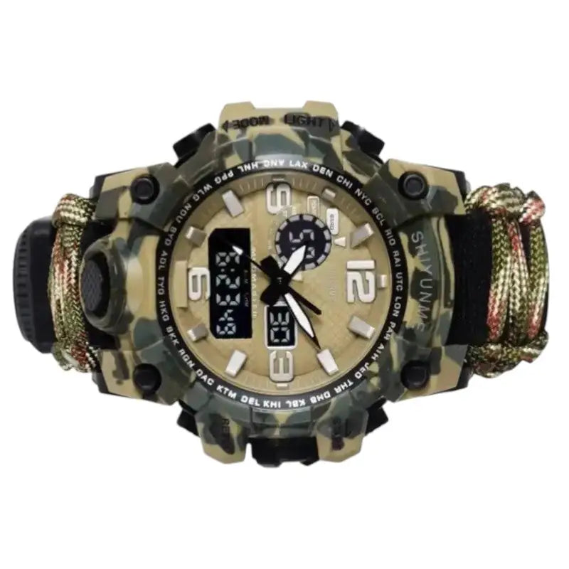 Montre militaire boussole multifonction sport