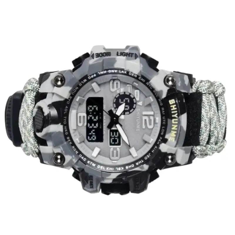 Montre militaire boussole multifonction sport