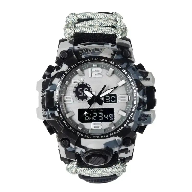 Montre militaire boussole multifonction sport