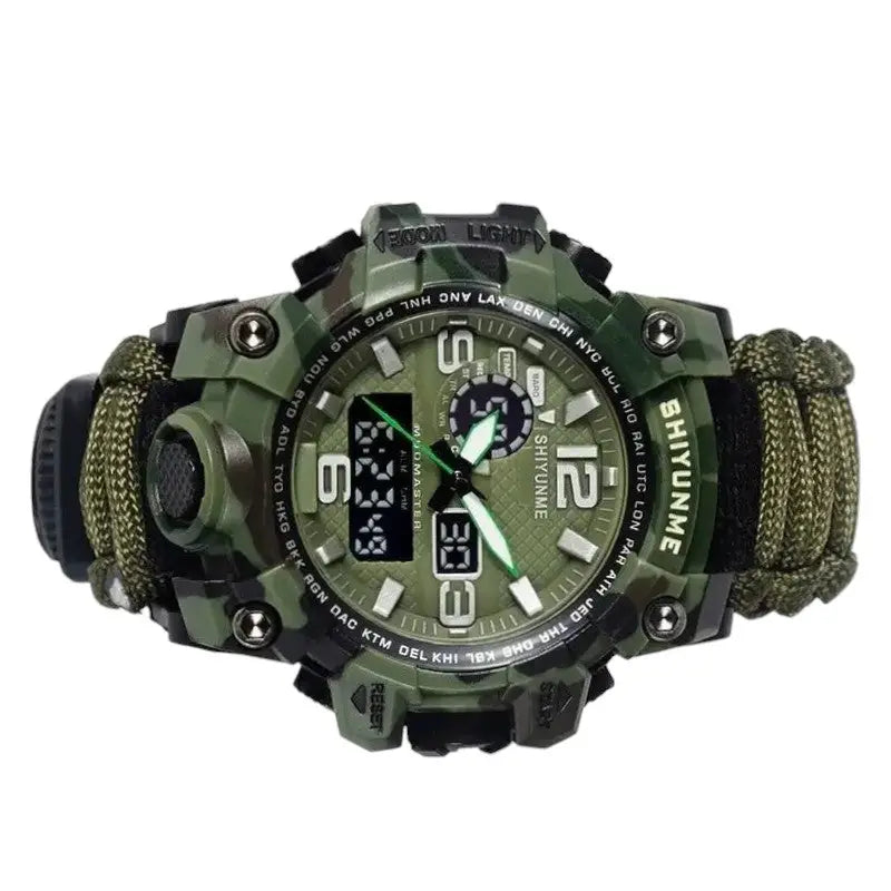 Montre militaire boussole multifonction sport