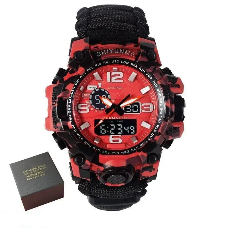 Montre militaire boussole multifonction sport