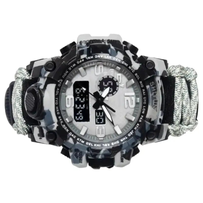 Montre militaire boussole multifonction sport
