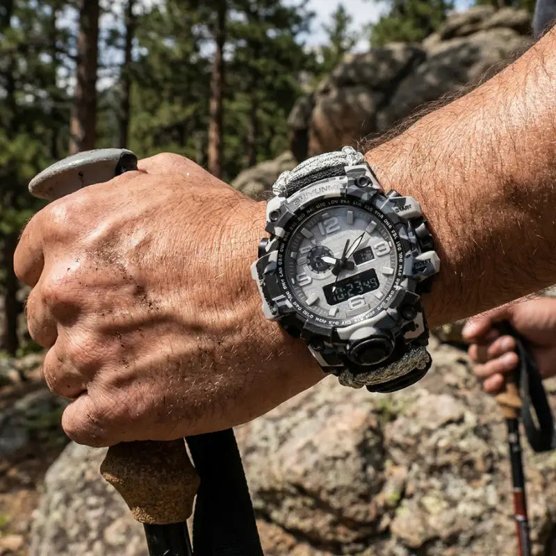 Montre militaire boussole multifonction sport