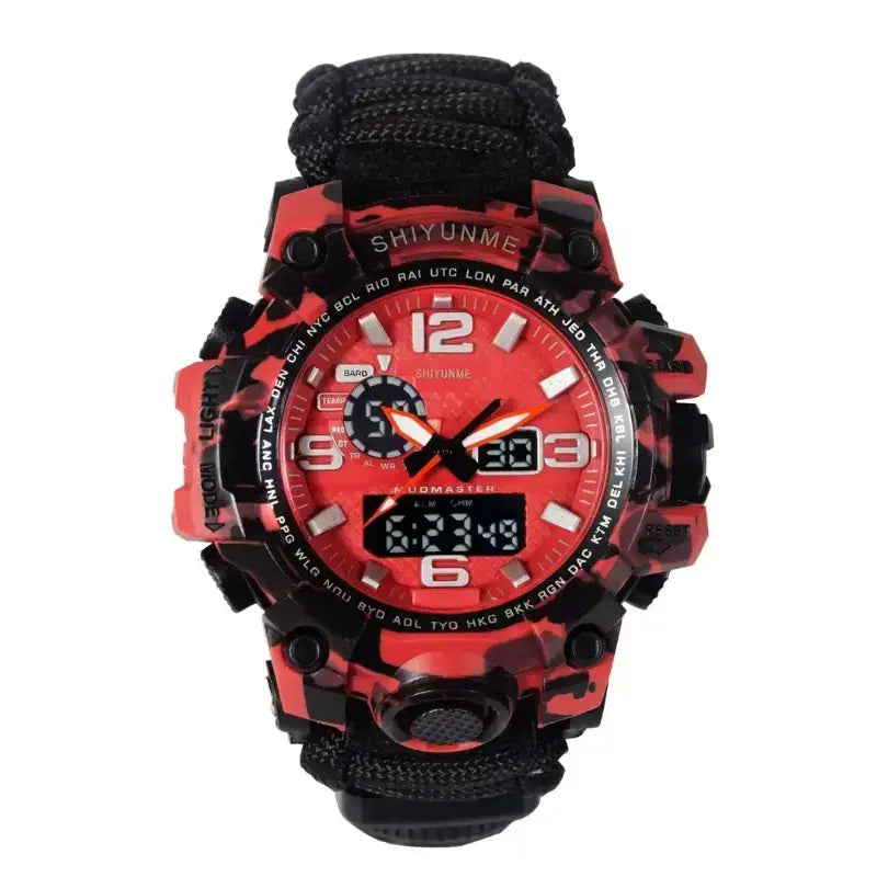 Montre militaire boussole multifonction sport