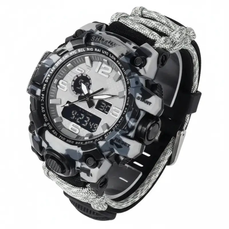 Montre militaire tactique robuste