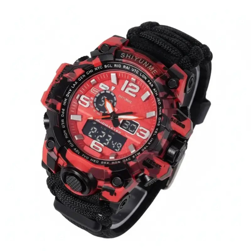 Montre militaire tactique robuste